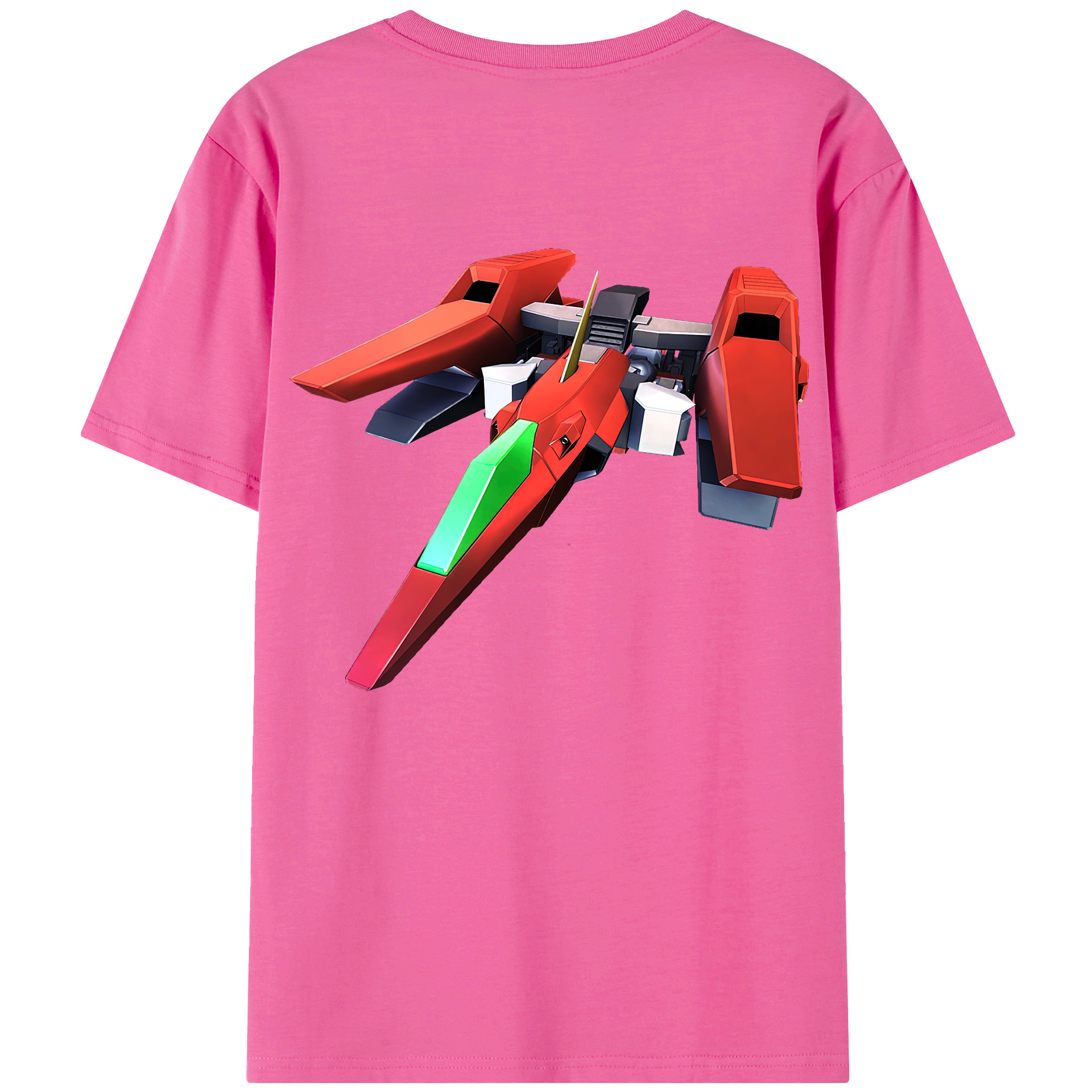 （画像用） 機動戦士ガンダム Mobile Suit Gundam レディース半袖Tシャツ(バックプリント)